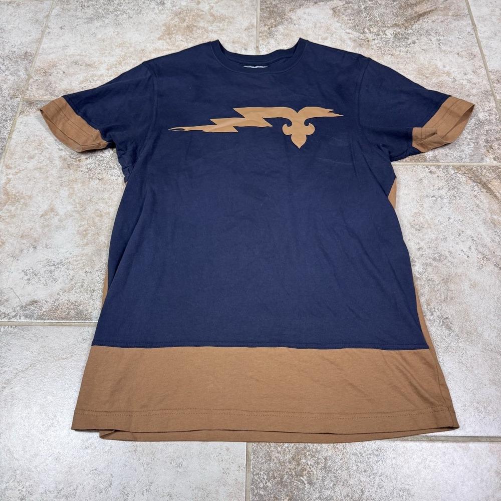 Rock Revival Men's‎ Medium Multicolor Logo T-Shirt Short Sleeve Contrast